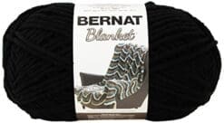 Bernat Blanket Yarn, 10.5 Ounce, Coal, Single Ball