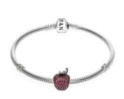 Pandora Red Apple Pave Charm