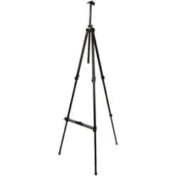 US Art Supply Huntington (Large) 72 Inches Tall Aluminum Tripod Field and Display Easel-Extra Sturdy Premium Metal Construction with Carry Bag (4-Easels)