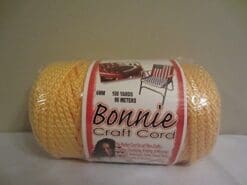 Bulk Buy: Sunshine Bonnie Braid Macrame Craft Cord 6mm 100yds (2-pack)