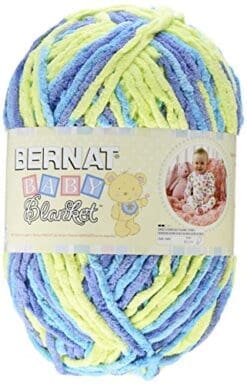 Bernat Baby Blanket Yarn, 10.5 Ounce, Handsome Guy, Single Ball