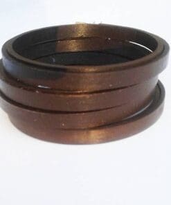 Wooden Embroidery hoop 8" dark Brown - 12 Frames