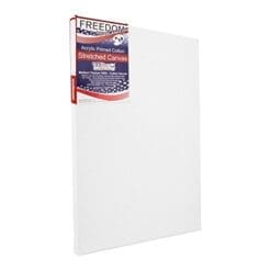 US Art Supply 24 X 30 inch Professional Quality Acid Free Stretched Canvas 6-Pack - 3/4 Profile 12 Ounce Primed Gesso - (1 Full Case of 6 Single Canvases)