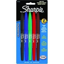 Sharpie Sharpie Calligraphic Chisel Tip Water Based Markers (40150SH)