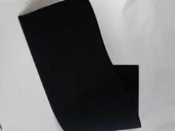 4-Inch Wide Black Heavy Knit Stretch ELASTIC 3 Yards by Prolastic