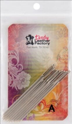 Tandy Leather Factory Stitching Needles, 10-Pack