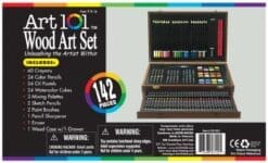 Art 101 142-Piece Wood Art Set