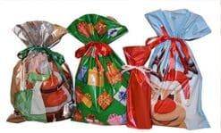 Giftmate 60 Piece 1-2-3 Gift Bag & Tag Set - Easy Gift Wrapping for the Holidays!