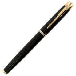 Parker IM Black with Golden Trim, Fountain Pen, Medium nib (1760799)