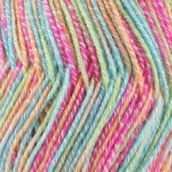 BambooMN Brand - 2 Skeins of Soft and Slim Color 988 Rainbow Sprinkles