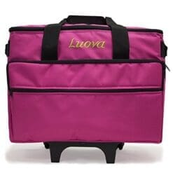 Luova 19" Rolling Sewing Machine Trolley in Pink