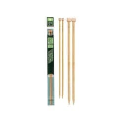 Clover Takumi Bamboo Knitting Needles Single Pointed 2.25mm 2PCs