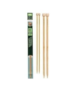 Clover Takumi Bamboo Knitting Needles Single Pointed 2.25mm 2PCs