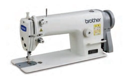 Brother S-1000A-3 Single Needle Straight Lock Stitcher Sewing Machine with Clutch motor (Complete Set)