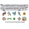 Janome Mc9900 Computerized Sewing &Amp; Embroidery Machine 8 Janome Mc9900 Patterns Embroidery Design