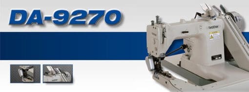 Brother DA-9270 Twin Needle Feed Off the Arm Double Chain Stitcher