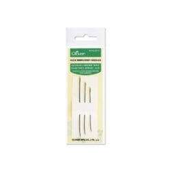 Clover Huck Embroidery Needles 3 Needles/card