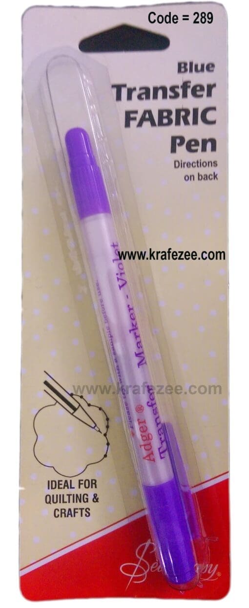 SewEasy Purple Transfer Fabric Pen - Art# ER289