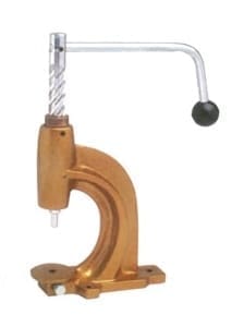 Elpar - 250 Button Cover Machine with 2 die