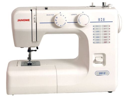 Janome 2012 Sewing Machine - 12 Stitch Patterns