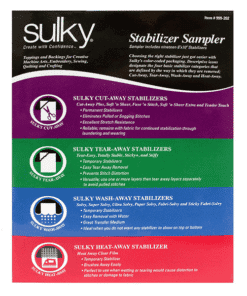 Sulky Stabilizer Sampler Pack 999-202