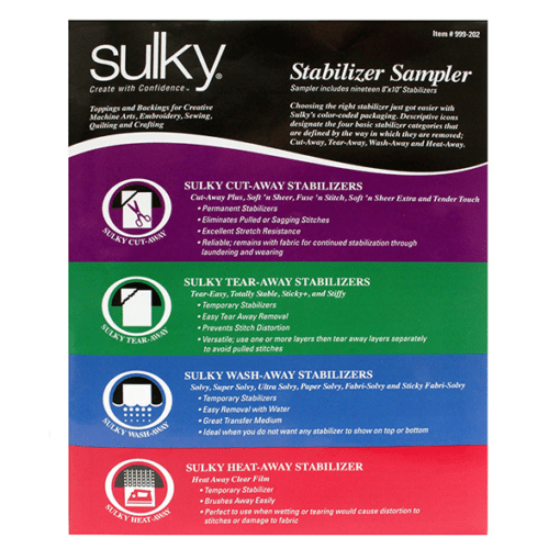 Sulky Stabilizer Sampler Pack 999-202