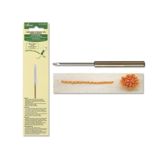 CLOVER Embroidery Needle Refill - (6 Ply)