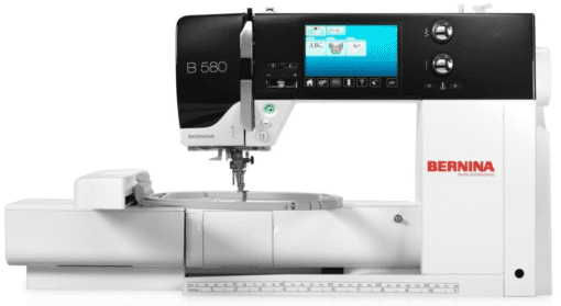 BERNINA 580 Computerized Sewing, Quilting, & Embroidery Machine Included Embroidery Module