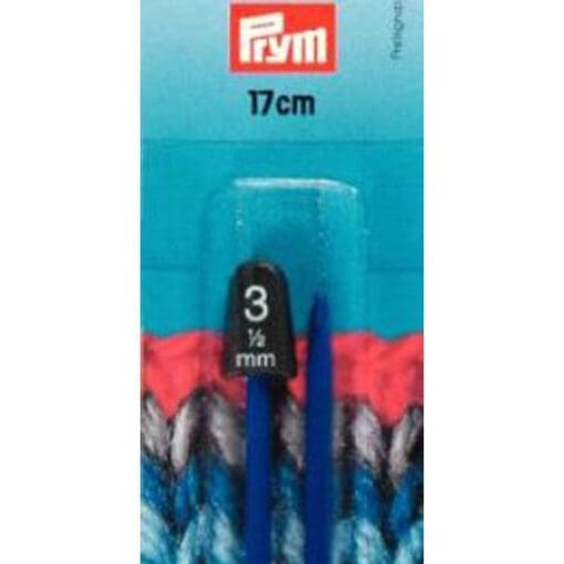 PRYM Children's knitting pins, blue, 3,5mm, 17cm  - Art# 218401