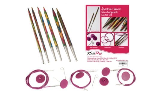 KnitPro Symfonie Interchangeable Needle Starter Set KP20604