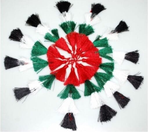 Tussels UAE Flag 1-1/2" 12Pcc/Pack Art9110