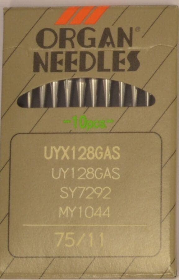 Organ Needles Uyx 128Gas 70/11 - 500Pcs Pack
