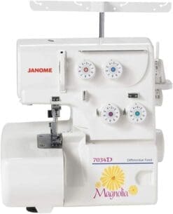 Janome 7034D Magnolia 4-Thread Serger - Adjustable Foot Pressure