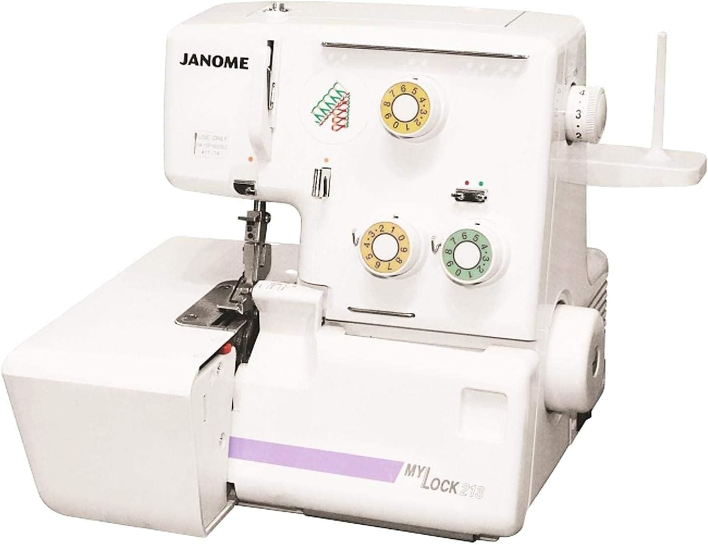 Janome Mylock 213 Single Needle 3-Threads Overlock Machine 2 Janome Mylock 213 Single Needle 3-Threads Overlock Machine - Image 2