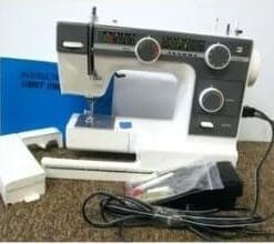 Alternative view of Janome 392 Electric Sewing Machine Grey/White