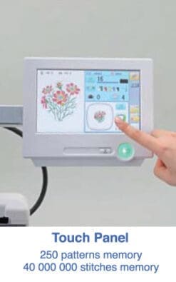 Everything About Sewing - Domestic And Industrial Sewing Machines 4 Happy_Japan_Embroidery_Hch-701-Touch-Panel