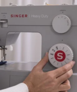 Singer 4411 Heavy Duty Sewing Machine, 11 Built-In Stitches, High Performance Motor, Stitch 1100/Min, 69 Stitch Applications, Adjustable Stitch Length And Width, Reverse, Led, And Free Arm 9 4411 7 1800X1800