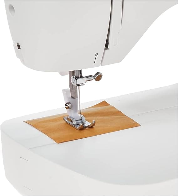 Singer M2405 Portable Sewing Machine, 8 Built-In Stitches, 4 Step Buttonhole, Foot Controller, Stitch Selection Dial, Led Light, Adjustable Stitch Length, Free Arm, Accessories Kit - Image 3
