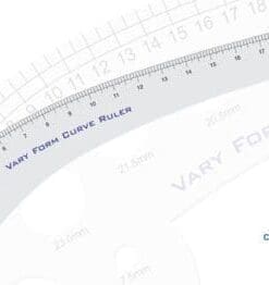 Linograph CQV01-Vary Form Curve Ruler (18″ Marking) 18″ x 5″