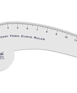 Linograph CQV03-Vary Form Curve Ruler (12″ Marking) 12″ x 5″ - Tailoring Ruler