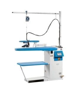 Battistella Era Standard, Control panel Heated and Vacuum Ironing Board (120x40CM) equipped with boiler and EOS Iron and Sleeve Arm