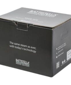 Alternative view of Battistella Luna Steam generator with continuous load boiler, equipped with iron and pump