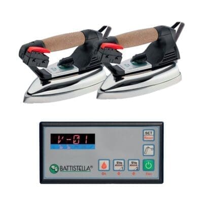 Battistella Saturno Automatic Steam Generator With 8L Stainless Steel Boiler And 2 Eos Pro 900W Irons 7