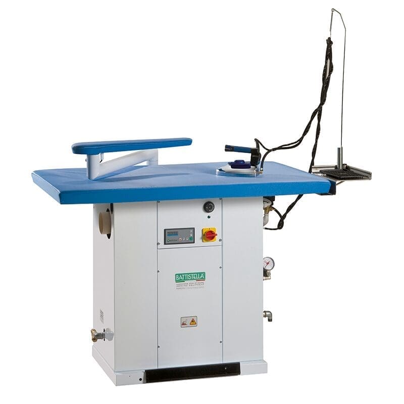 Battistella Urano Maxi, Heated And Vacuum Rectangular Ironing Board Equipped With Boiler And Iron (125X80Cm) With Eos Iron 1 Battistella Urano Maxi, Heated And Vacuum Rectangular Ironing Board Equipped With Boiler And Iron (125X80Cm) With Eos Iron
