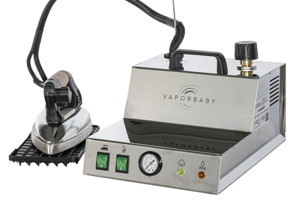 Battistella Vaporbaby Eco Inox Steam Generator With 2.2L Stainless Steel Boiler And Eos 800W Iron 1