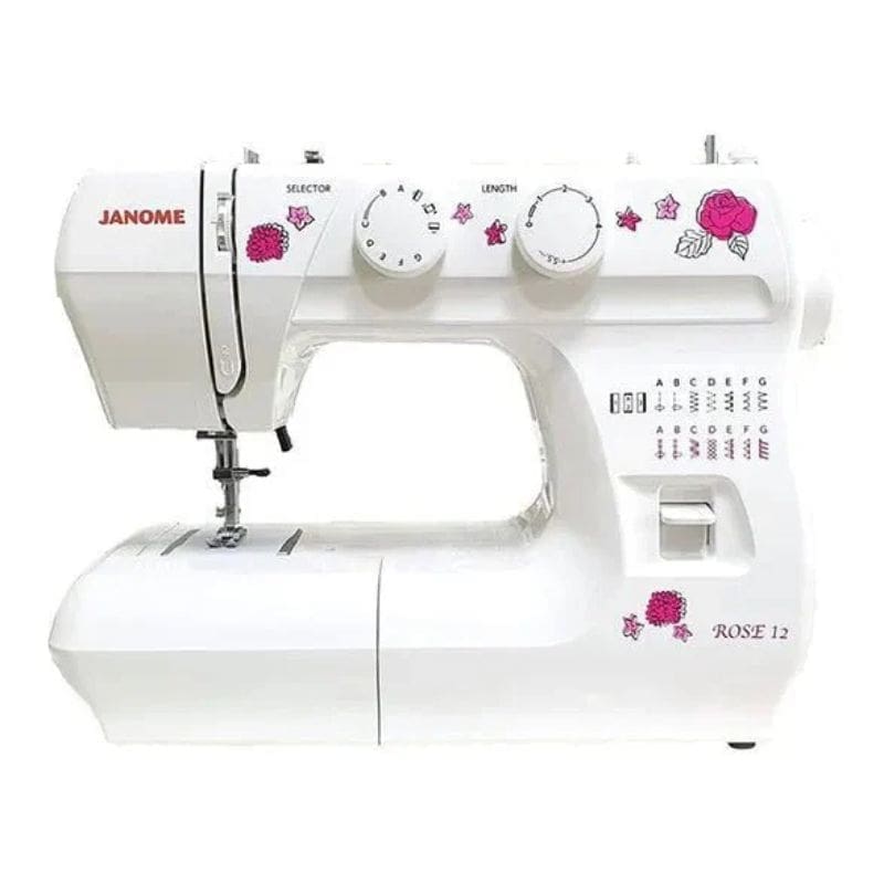 Janome Rose 12 Sewing Machine 1 Janome Rose 12 Sewing Machine