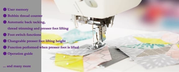 Juki Hzl Nx7 Kirei Home Sewing Machine 18