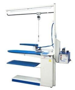 Primula ECO DOB 3711 230V Swivelarm W Supp corner and F1/C buck Ironing Tables