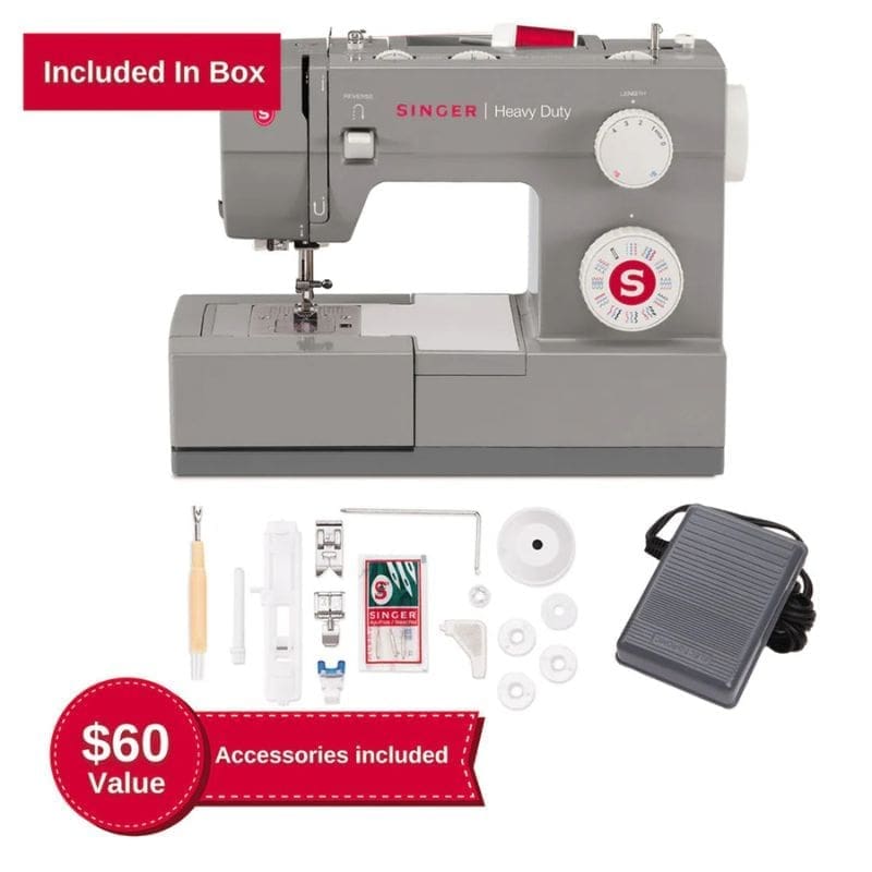 Singer-Hd4423 Heavy Duty Sewing Machine 3 Singer-Hd4423 Heavy Duty Sewing Machine - Image 3