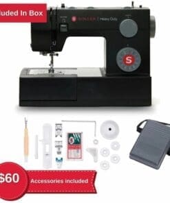 Singer-Hd4432 Heavy Duty Black Sewing Machine Special Edition 19 Singer Hd4432 Heavy Duty Black Sewing Machine Special Edition 1